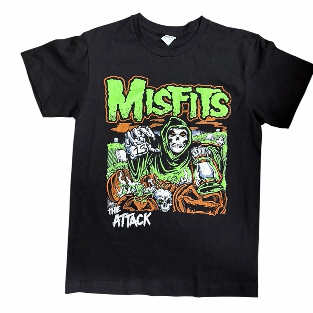 Black Graphic Kids T-Shirt